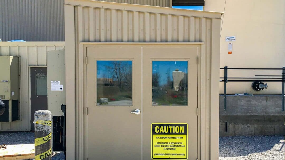 Prefabricated Water Buildings - RDI Enclosures & Systems